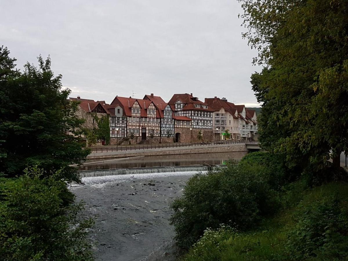 Ferienwohnung Über den Dächen von Hann. Münden Hannoversch Münden Exterior foto